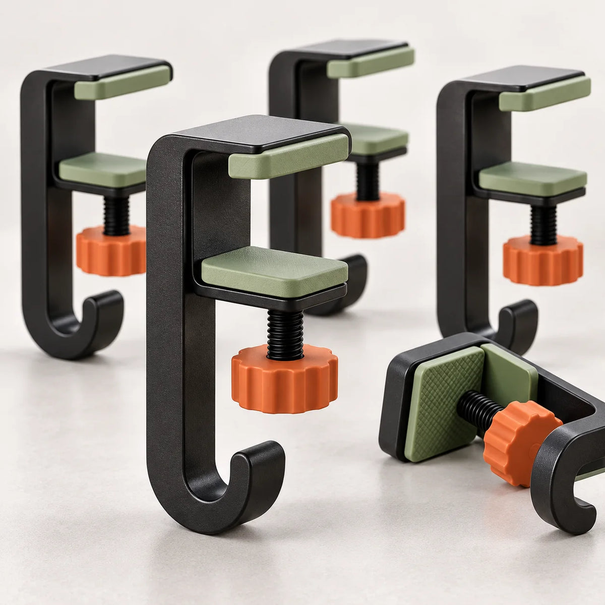 Balcony Railing Planter Hook Set — material detail