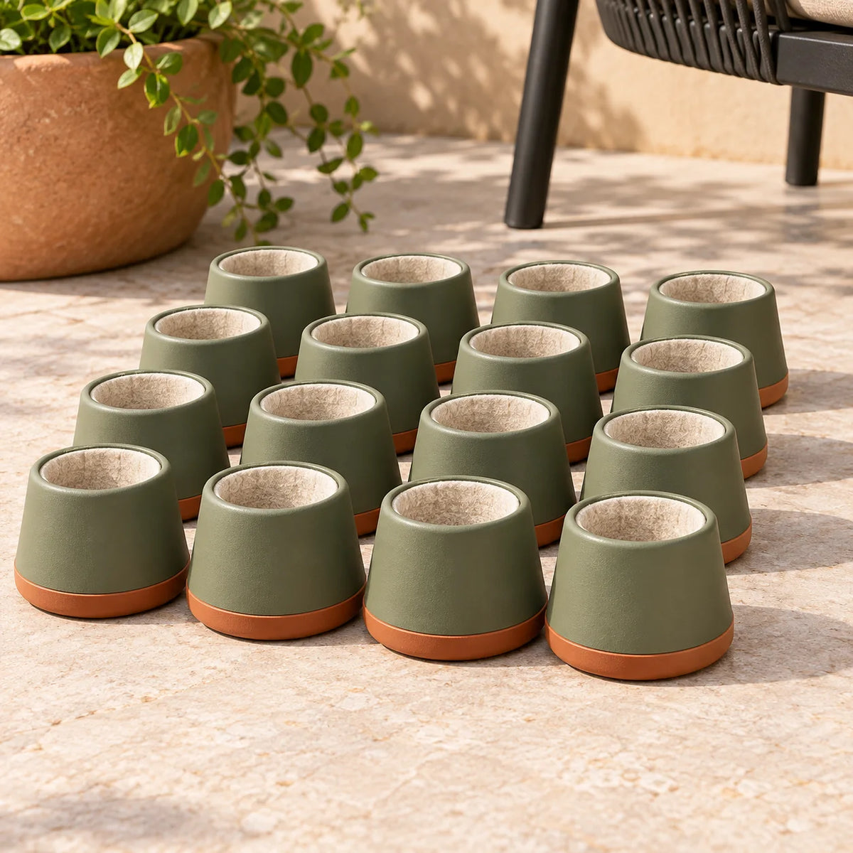 Deck Chair Leg Protector Set — product view